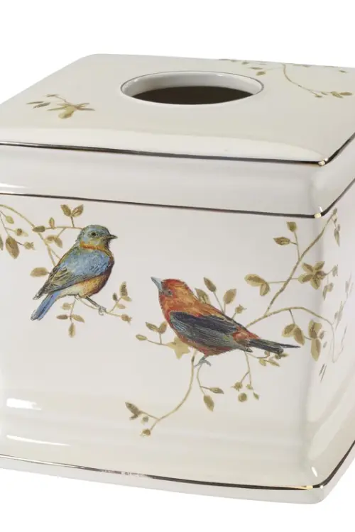 Culberson Birds Tissue Box Cover