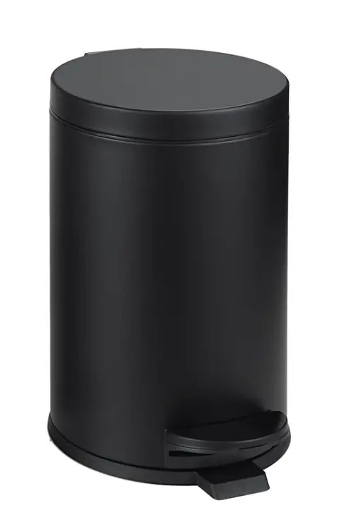 4.5 Gallons Metal Step On Waste Basket